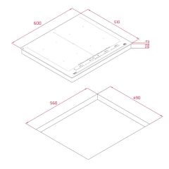 TEKA DİRECTSENSE IZF 68700 MST SİYAH Full Flex MasterSense indüksiyonlu ocak 60 cm