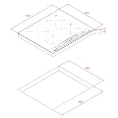 TEKA IZC 64630 BK MST 60 CM 4 PİŞİRME BÖLMELİ İNDÜKSİYON OCAK VE DİRECT FUNCTİON MULTİSLİDER