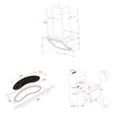 TEKA DLV 98660 BK TOS DAVLUMBAZ VR 90 4G AI AL TR CI OCAK HLB 8600 BK FIRIN SİYAH ANKASTRE SET