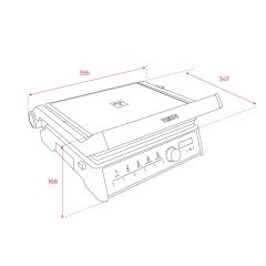 TEKA  ELITE GRILL BK-SS  OTOMATİK PİŞİRME FONKSİYONLU TOST MAKİNESİ