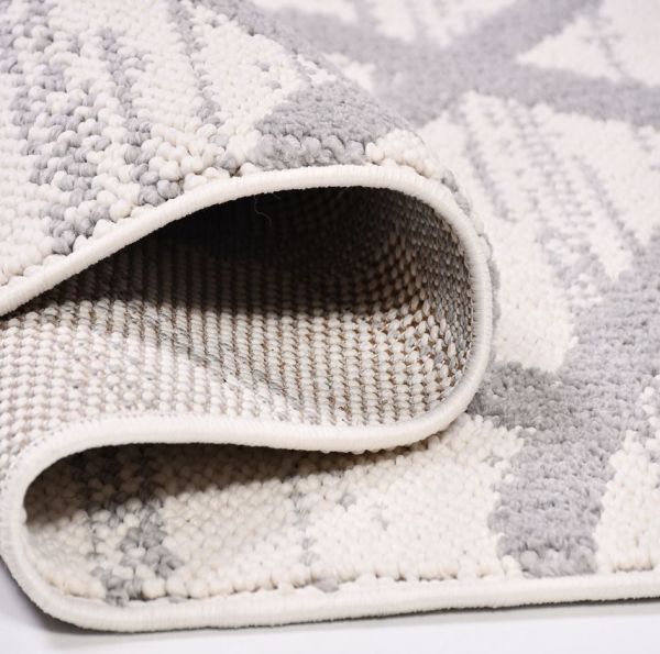 Crea Belezza 8632BYK Soft Yumuşak Tuşeli Modern Halı Krem Gri My Crea Home