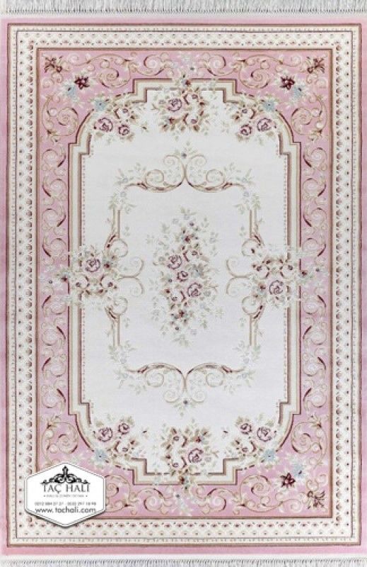 Versage TH 10327 Klasik Desen Pembe Halı 150x230cm