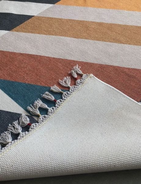 Halımax Just 04 Yeni Nesil Yıkanabilir Püsküllü Dokuma Kilim