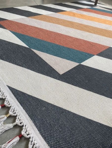 Halımax Just 04 Yeni Nesil Yıkanabilir Püsküllü Dokuma Kilim