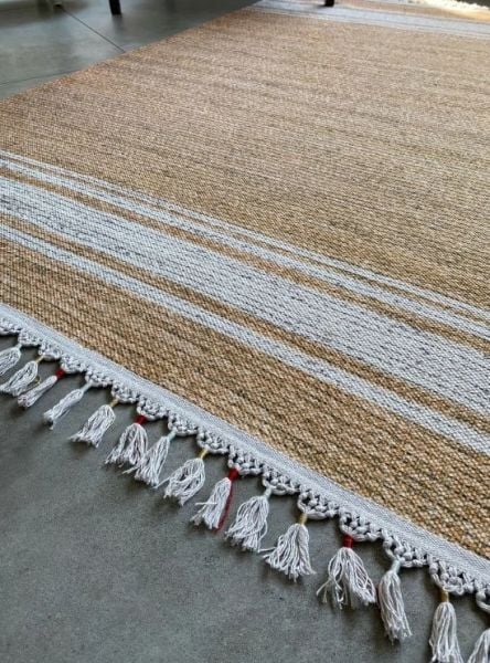 Halımax Just 06 Yeni Nesil Yıkanabilir Püsküllü Dokuma Kilim