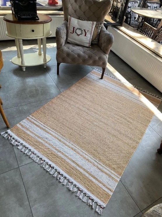 Halımax Just 06 Yeni Nesil Yıkanabilir Püsküllü Dokuma Kilim