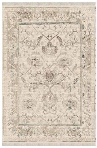 Halımax Dara 55 Yıkanabilir Kaymaz Dokuma Tabanlı Vingate Desenli Modern Halı