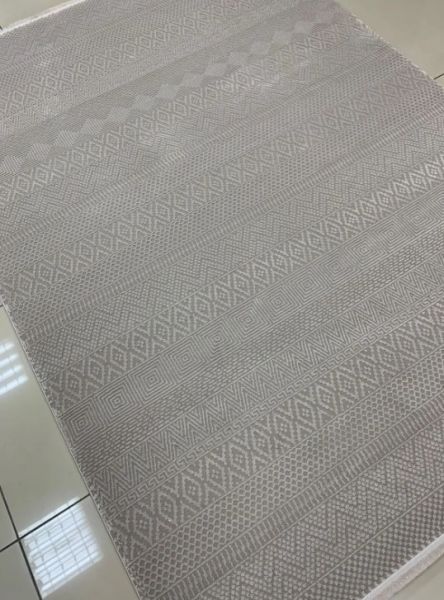 Merinos Rcycle Koleksiyonu 38422 071 Krem Modern Dokuma Salon Mutfak Halısı Yolluk