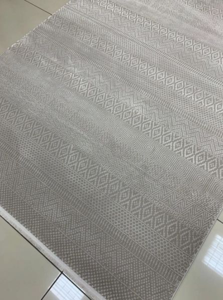 Merinos Rcycle Koleksiyonu 38422 071 Krem Modern Dokuma Salon Mutfak Halısı Yolluk