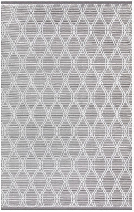 Merinos Rcycle Koleksiyonu 37406 096 Gri Modern Dokuma Salon Mutfak Halısı Yolluk