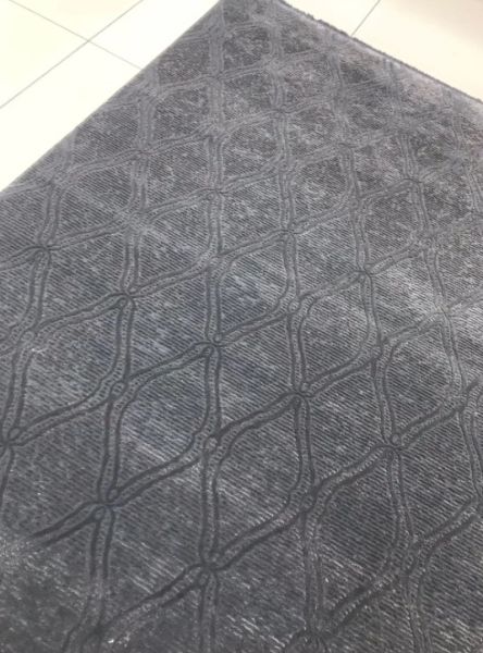 Merinos Rcycle Koleksiyonu 37406 091 Antrasit Modern Dokuma Salon Mutfak Halısı Yolluk