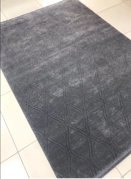 Merinos Rcycle Koleksiyonu 37406 091 Antrasit Modern Dokuma Salon Mutfak Halısı Yolluk