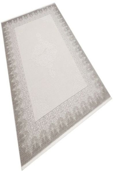 Türkmen Halı Miranda Koleksiyonu MR01 Gri Yumuşak Tuşeli Modern Salon Halısı 160x230cm(4m2)