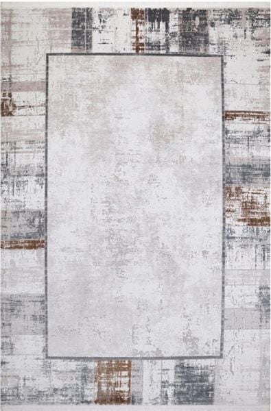 Türkmen Halı Mystik 20390A Kemik Modern Salon Halısı 160x230 (4m2)