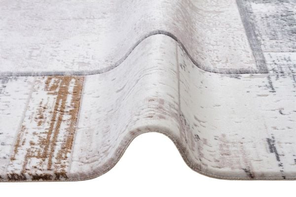 Türkmen Halı Mystik 20390A Kemik Modern Salon Halısı 160x230 (4m2)