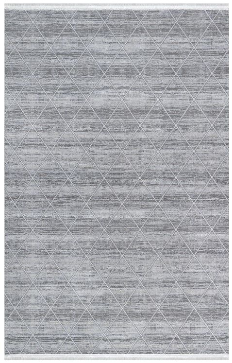 Merinos Lion Koleksiyonu 63994 090 Gri Modern Dokuma Salon Mutfak Halısı Yolluk