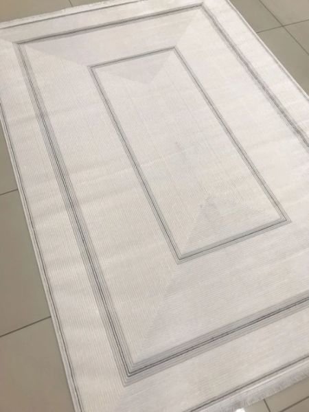 Merinos Lion Koleksiyonu 62752 095 Krem Modern Dokuma Salon Mutfak Halısı Yolluk