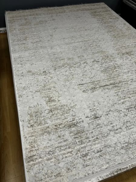 Merinos Lion Koleksiyonu 62750 070 Krem Modern Dokuma Salon Mutfak Halısı Yolluk