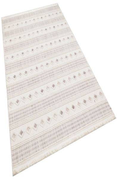 Türkmen Halı Bengal BN03 Gri Bukle Dokumalı Modern Salon Halısı