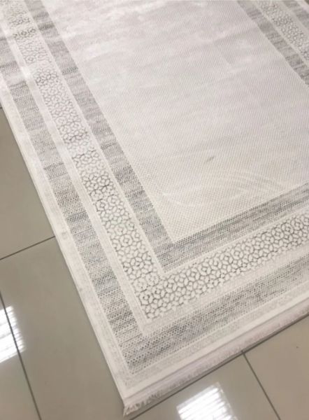 Merinos Lion Koleksiyonu 62745 095 Gri Modern Dokuma Salon Mutfak Halısı Yolluk