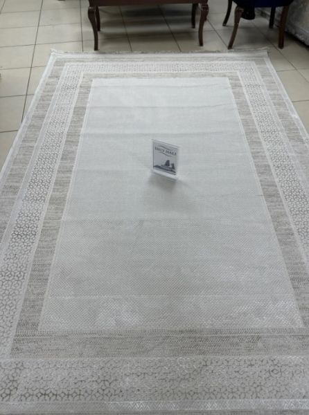 Merinos Lion Koleksiyonu 62745 070 Krem Bej Modern Dokuma Salon Mutfak Halısı Yolluk