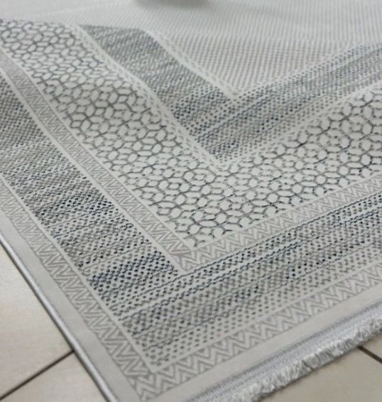 Merinos Lion Koleksiyonu 62745 030 Gri Modern Dokuma Salon Mutfak Halısı Yolluk