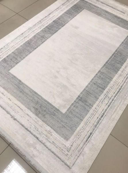 Merinos Lion Koleksiyonu 62744 030 Gri Modern Dokuma Salon Mutfak Halısı Yolluk