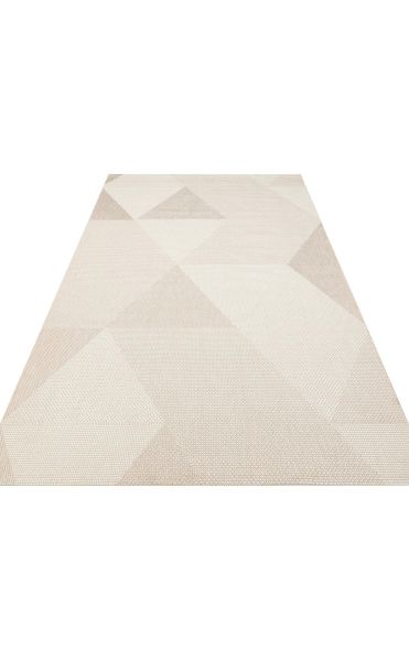 Eko Halı Mono MNO 03 Beige Hav Toz Vermez Sisal Halı Kolay Temizlenen Hasır Dokulu Modern Halı