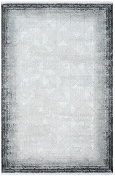 Seyran Halı Grad  3204 Antrasit Modern Dokuma Kaymaz Taban Halı