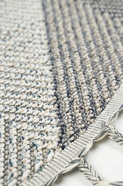 Eko Halı Soho SH 08 Grey Multy Hav Toz Vermez Modern Bukle Makine Halısı Yuvarlak Yolluk Gri Mutfak Halısı