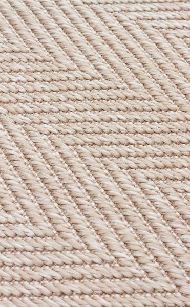 Eko Halı Mono 02 Beige Hav Toz Vermez Sisal Halı Kolay Temizlenen Hasır Dokulu Modern Halı