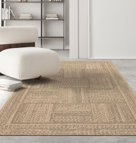 Merinos Toronto Koleksiyonu 64109 178 Kahve Hasır Dokulu Salon Mutfak Halısı Yolluk