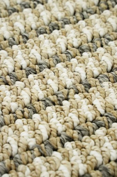 Eko Halı Soho SH 17 Beige Ivory Hav Toz Vermez Modern Bukle Makine Halısı Yuvarlak Yolluk Bej Mutfak Halısı