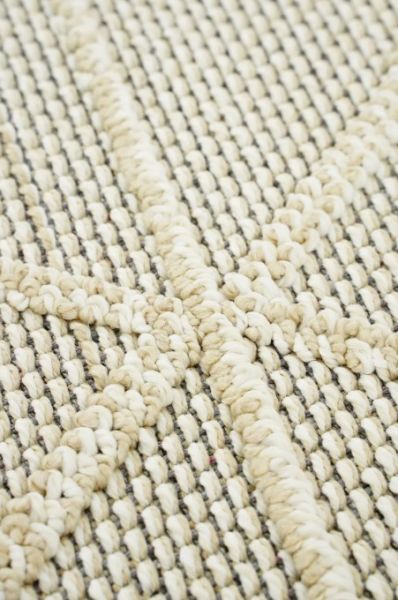 Eko Halı Soho SH 03 Beige Hav Toz Vermez Modern Bukle Makine Halısı Yuvarlak Yolluk Bej Mutfak Halısı