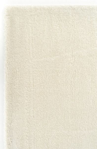 Eko Halı Lotto LT Plain Cream Yumuşak Dokulu Modern Hav Vermez Shaggy Halı