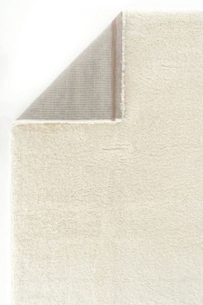 Eko Halı Lotto LT Plain Cream Yumuşak Dokulu Modern Hav Vermez Shaggy Halı