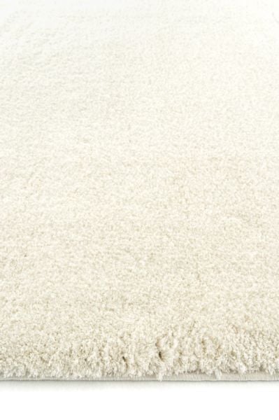 Eko Halı Lotto LT Plain Cream Yumuşak Dokulu Modern Hav Vermez Shaggy Halı