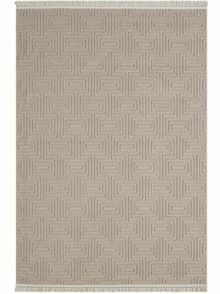 Seyran Halı Ruby 1150 Vizon Hav Toz Vermez Modern Yumuşak Tuşeli Salon Halısı