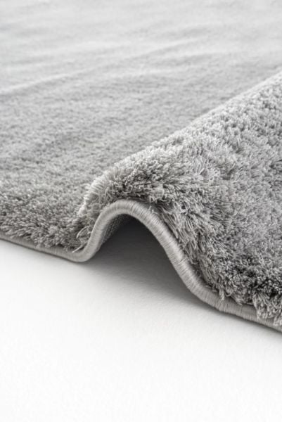 Eko Halı Lotto LT Plain Grey Yumuşak Dokulu Modern Hav Vermez Shaggy Halı