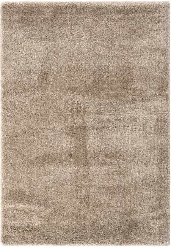 Eko Halı Lotto LT Plain Beige Yumuşak Dokulu Modern Hav Vermez Shaggy Halı