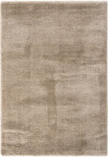 Eko Halı Lotto LT Plain Beige Yumuşak Dokulu Modern Hav Vermez Shaggy Halı