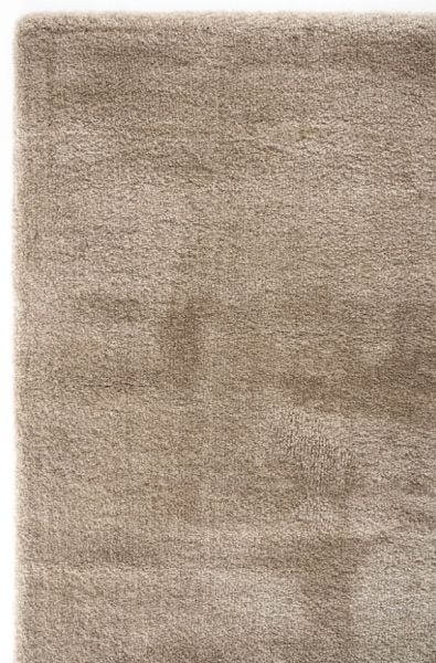 Eko Halı Lotto LT Plain Beige Yumuşak Dokulu Modern Hav Vermez Shaggy Halı
