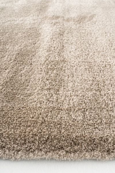 Eko Halı Lotto LT Plain Beige Yumuşak Dokulu Modern Hav Vermez Shaggy Halı
