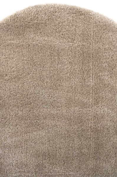 Eko Halı Lotto LT Plain Beige Yumuşak Dokulu Modern Hav Vermez Yuvarlak Shaggy Halı
