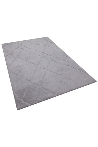 Türkmen Halı Verona VR03 Gri Ekstra Yumuşak Tuşeli Modern Salon Mutfak Koridor Halısı