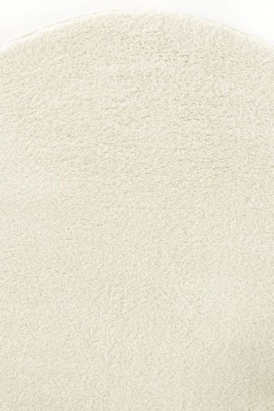 Eko Halı Lotto LT Plain Cream Yumuşak Dokulu Modern Hav Vermez Yuvarlak Shaggy Halı