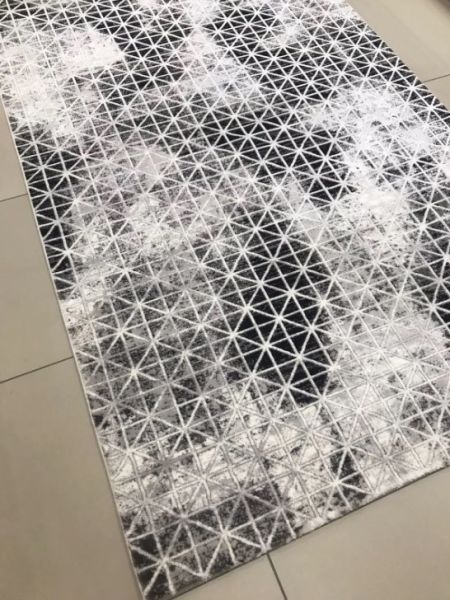 Merinos Country Koleksiyonu 36206 095 Gri Dokuma Modern Salon Mutfak Halısı Yolluk