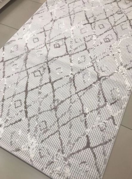 Merinos Country Koleksiyonu 36189 070 Gri Dokuma Modern Salon Mutfak Halısı Yolluk