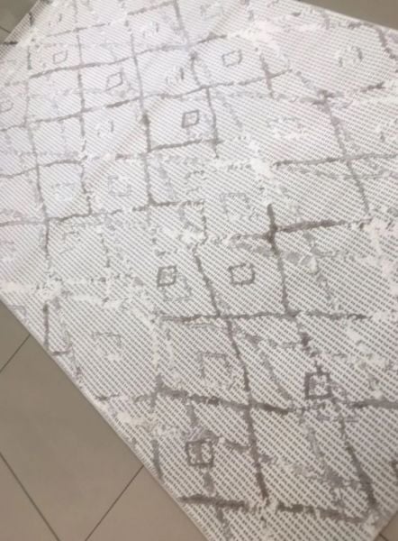Merinos Country Koleksiyonu 36189 070 Gri Dokuma Modern Salon Mutfak Halısı Yolluk