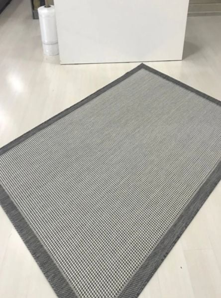 Reform Halı 9213 Gri Jüt Sisal Toz Vermez Modern Salon Halısı Yolluk Hol Kilim